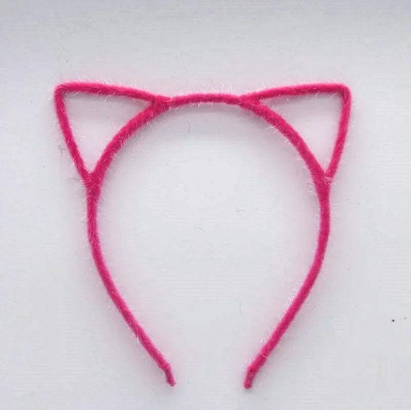LED Flashing Cat & Fox Ears Headband – Glowing Party Hair Hoop
