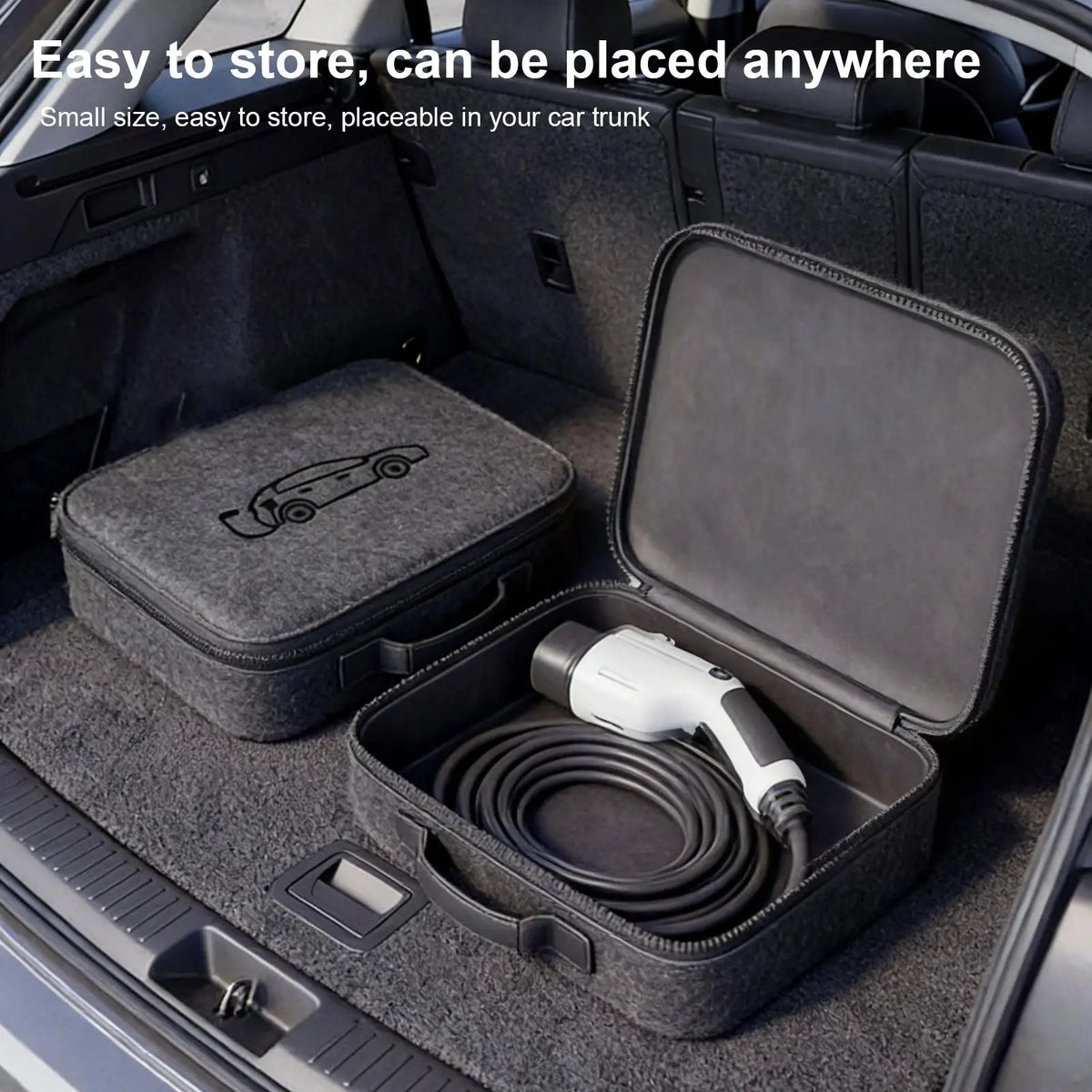 Waterproof EV Charger Cable Storage Bag | Electric Vehicle EV Charger Storage Bag Babs