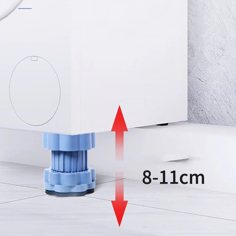 Adjustable Washing Machine Foot Pads – Non-Slip & Noise Dampening Appliance Foot Pad Babs