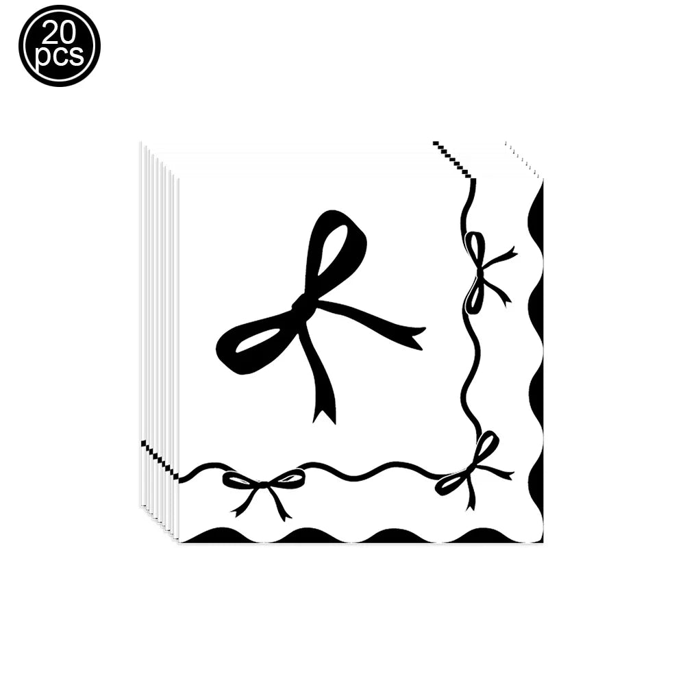 32" Black Bow Number Balloon Kit – Party & Wedding Décor