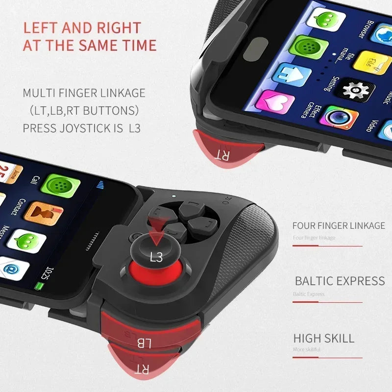 Mocute 058 Bluetooth Gamepad for iOS & Android | Telescopic Bluetooth Gamepad Babs