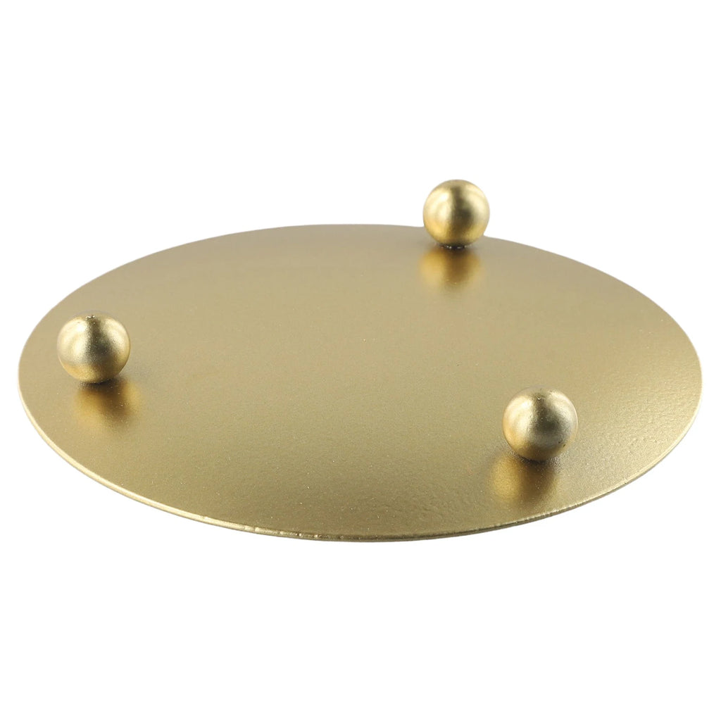 Rustless Iron Candle Holder Pedestal – Pillar & Tea Light Candle Holder Pedestal Babs