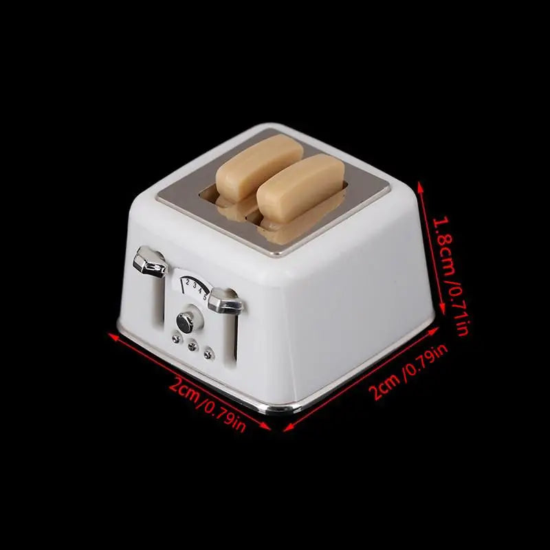 1:12 Dollhouse Miniature Bread Machine & Toaster Decoration Dollhouse Miniature Babs