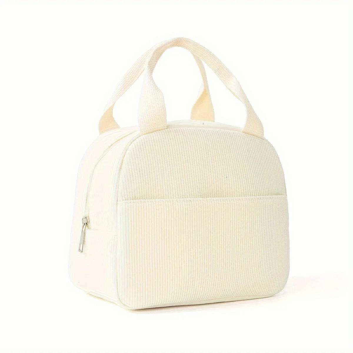 Insulated Lunch Bag for Women & Men – Cute Reusable Lunch Box Insulated Lunch Bag Babs Beige