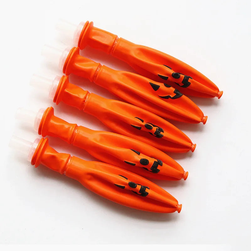 5pcs Luminous Halloween Pumpkin Balloons – Glowing Party Decor Halloween Balloons Babs 5pcs 10inch