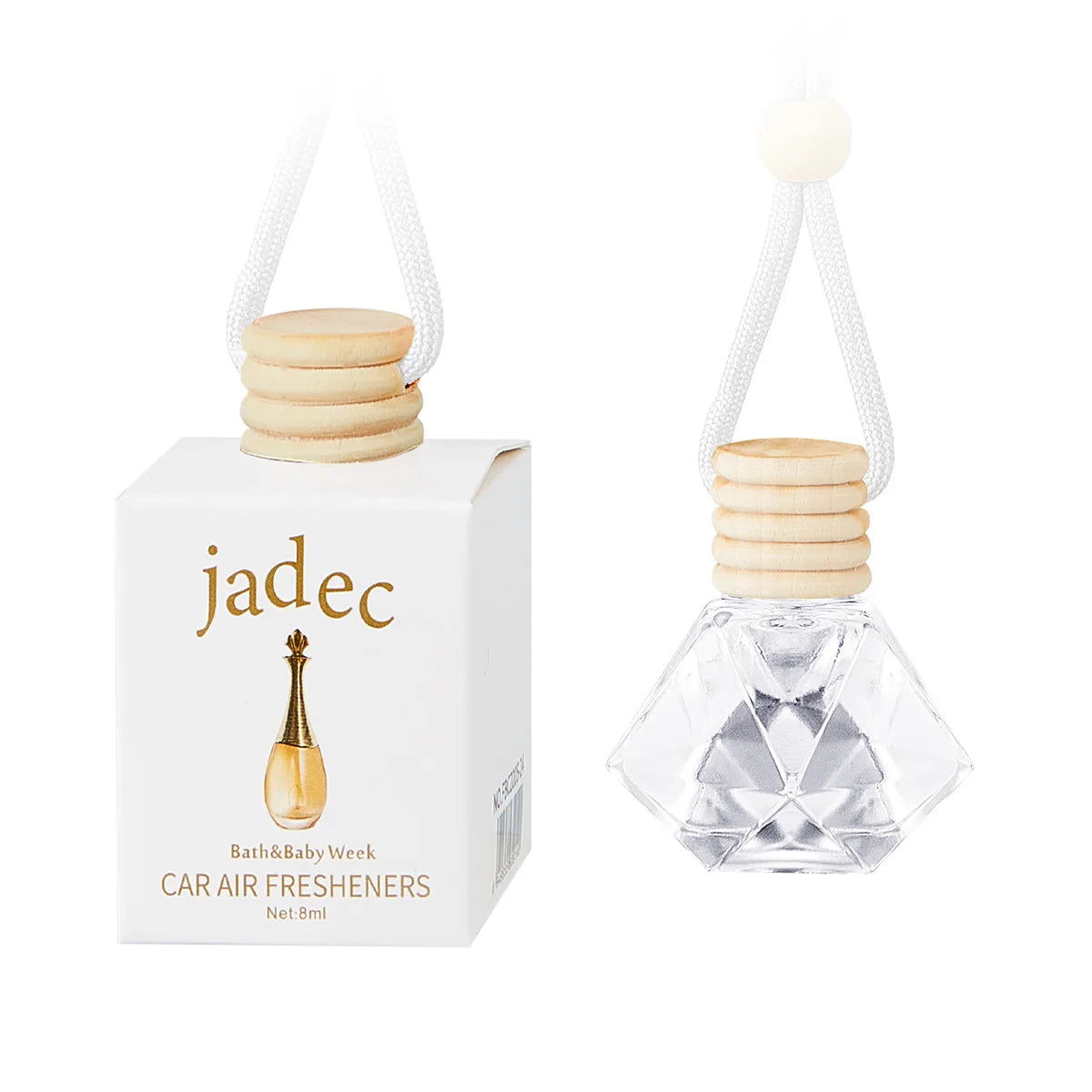 Perfume Bottle Car Air Freshener – Long-Lasting Fragrance Car Air Freshener Babs JADEC