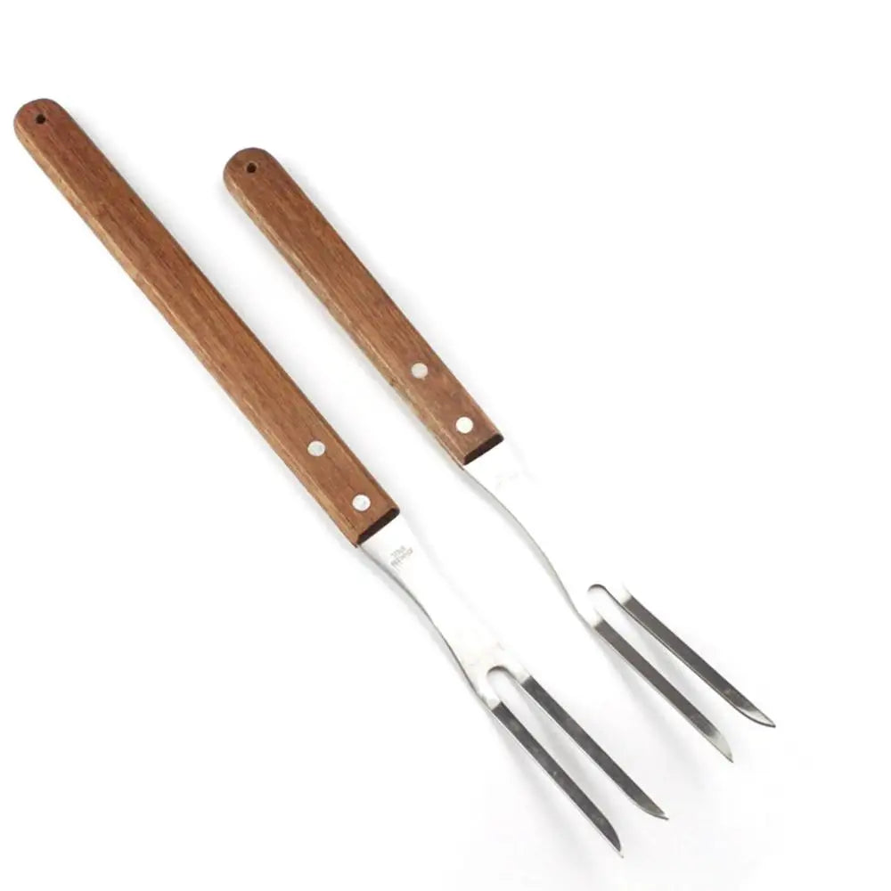 Stainless Steel BBQ Carving Fork with Wooden Handle BBQ Carving Fork Babs