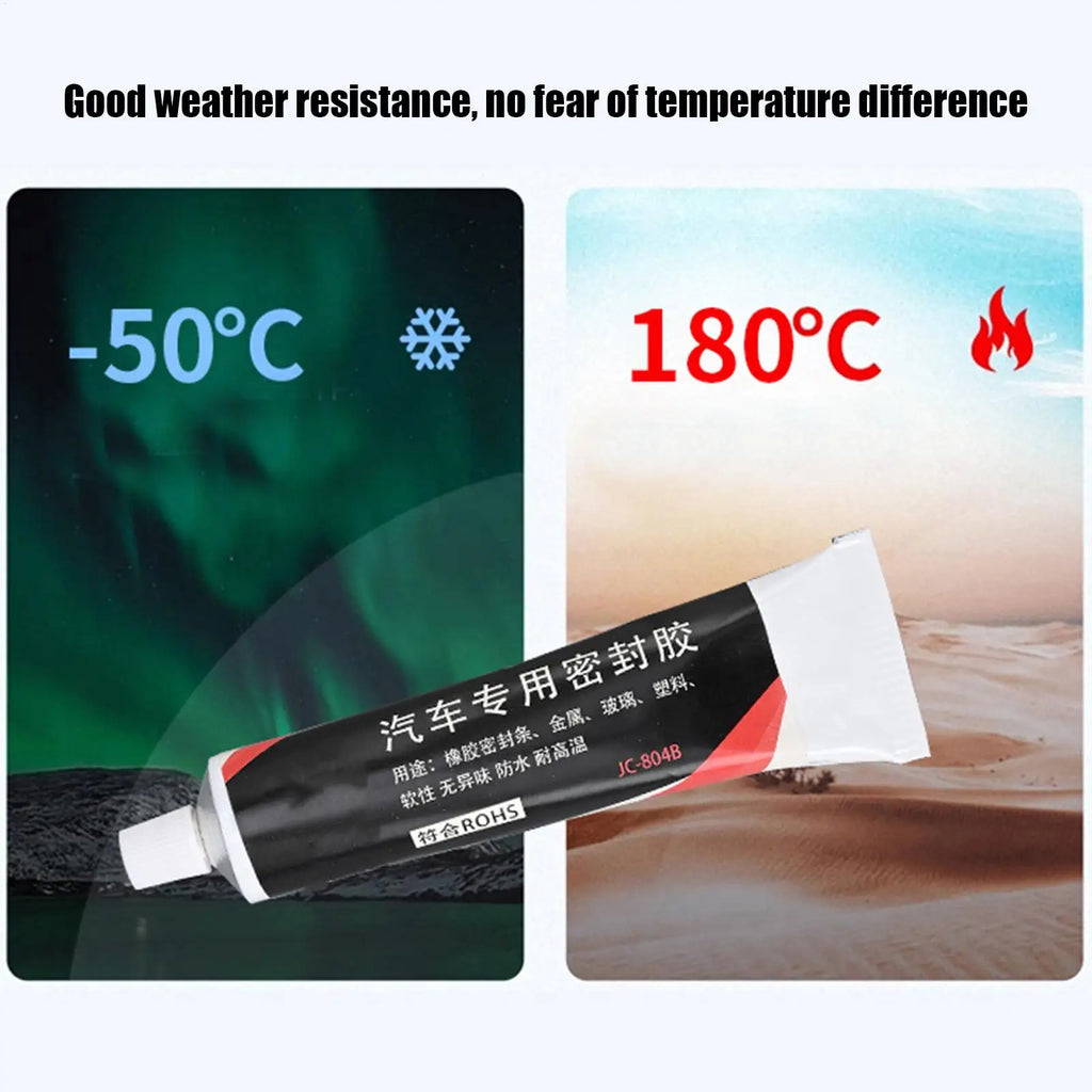 High-Temp Black Silicone Gasket Maker & Engine Sealant Gasket Sealant Babs