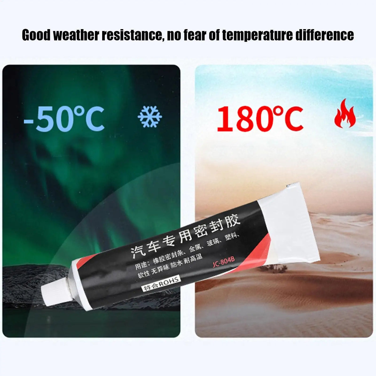 High-Temp Black Silicone Gasket Maker & Engine Sealant Gasket Sealant Babs