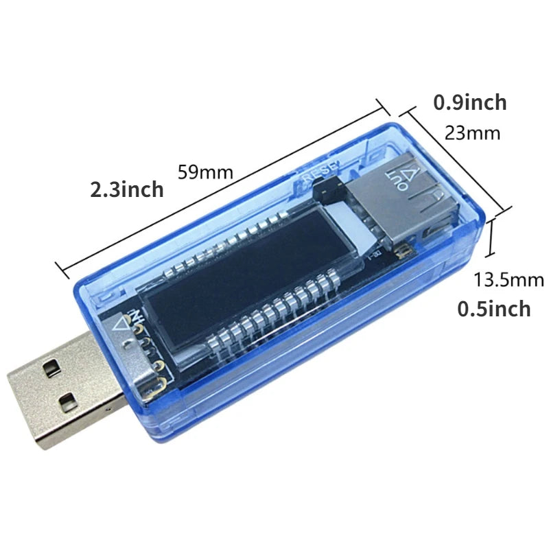 USB Charger Doctor 3-in-1 Voltage & Current Meter Tester USB Power Meter Babs