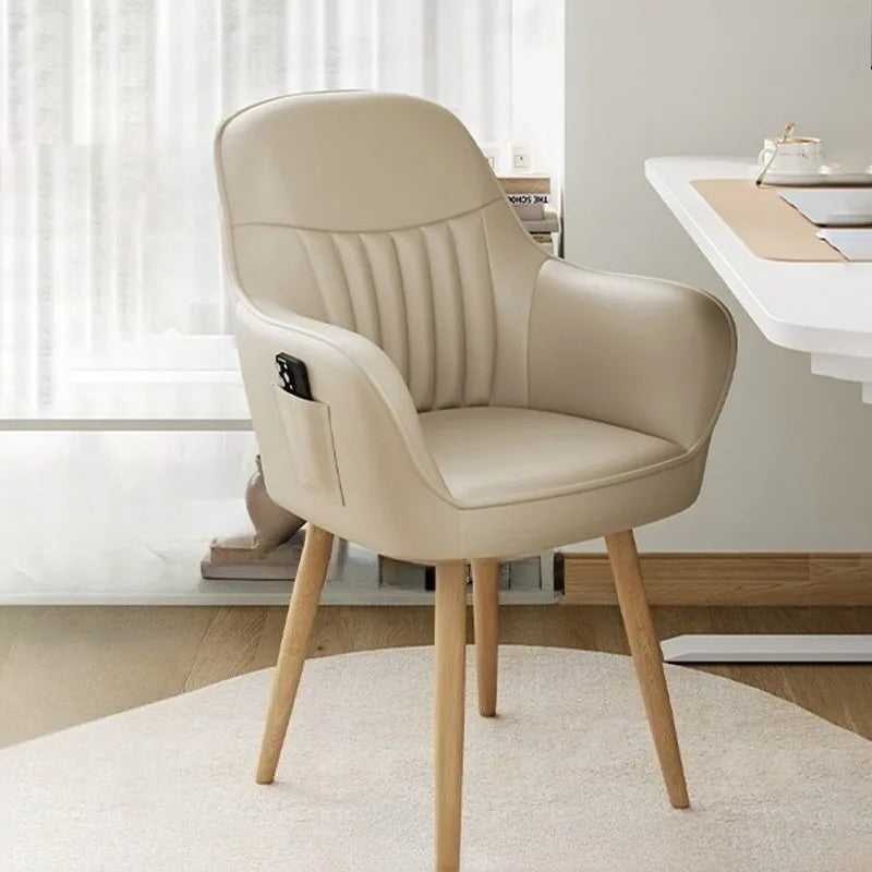 Nordic Ergonomic Armchair – Modern Swivel Living Room Chair Living Room Armchair Babs