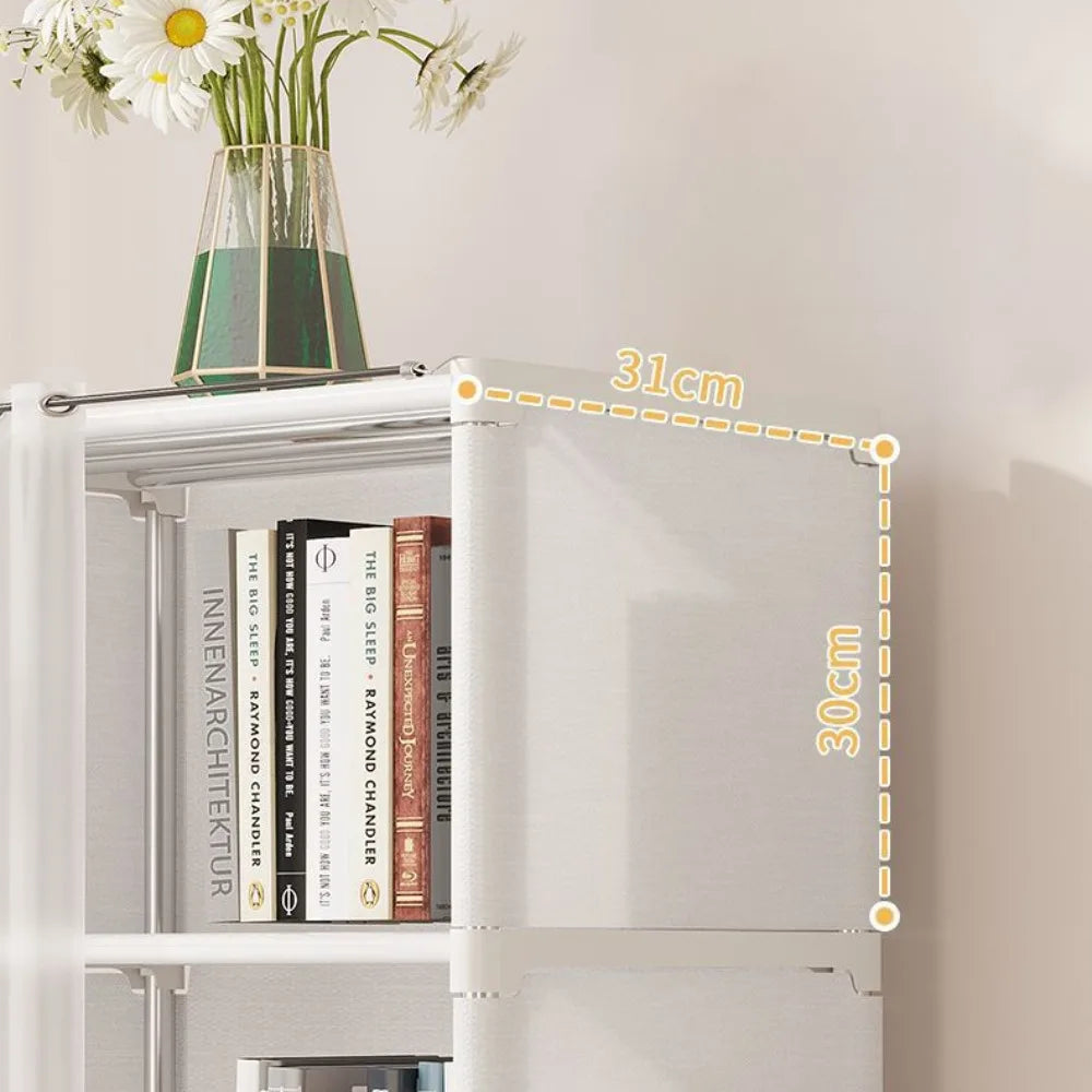 Dustproof Cloth Wardrobe – 5/6-Layer High-Capacity Storage Rack Cloth Wardrobe Babs