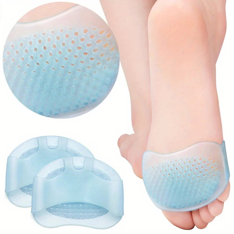Silicone Metatarsal Pads – Arch & Ball of Foot Support Metatarsal Foot Pads Babs