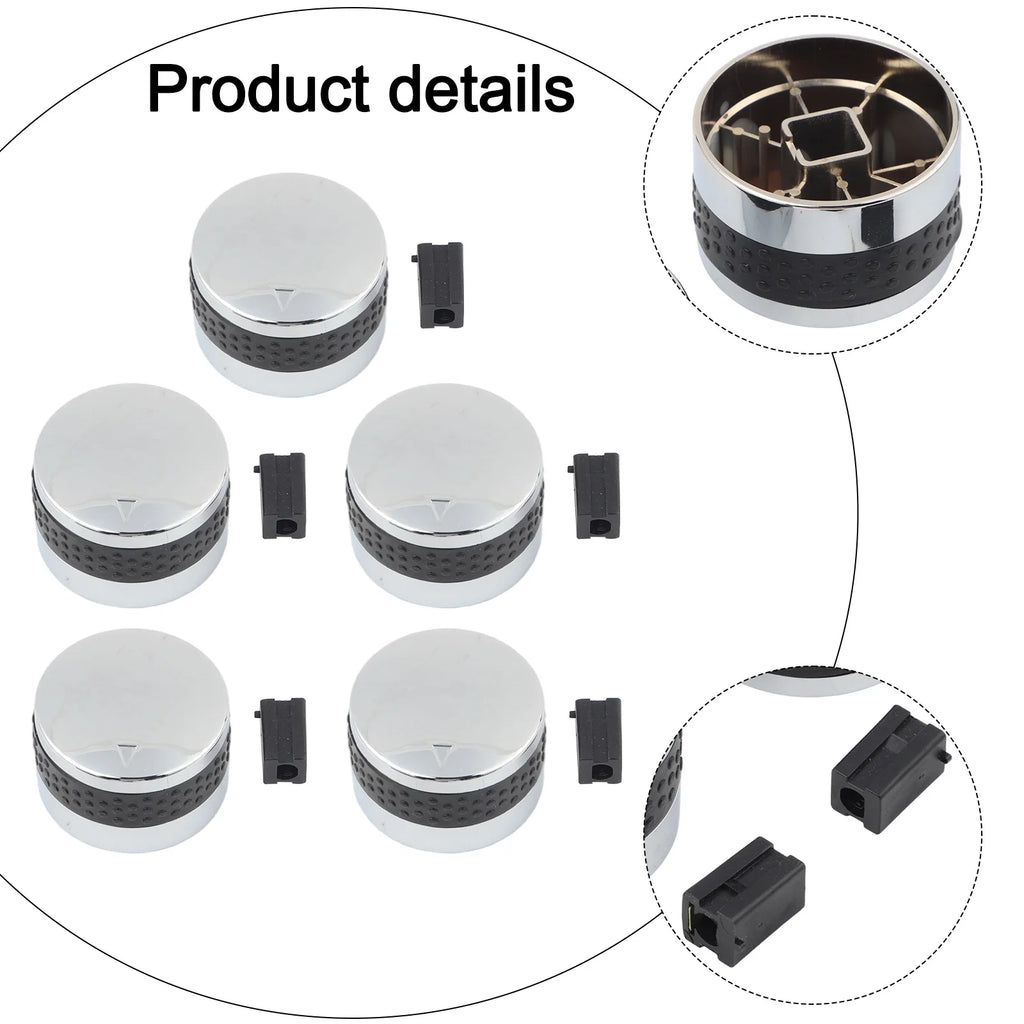 Gas Grill Control Knobs Replacement Set – 3, 5 or 6 Pack Grill Replacement Knobs Babs