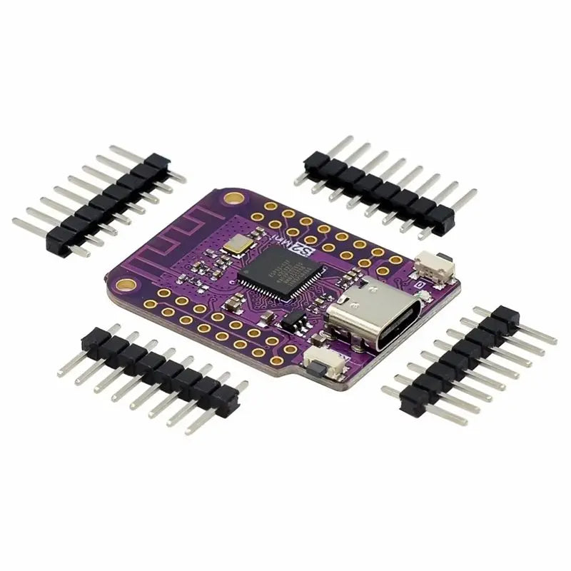 5-Pack ESP32-S2 Mini WiFi Dev Board | 4MB Flash 2MB PSRAM WiFi Development Board Babs