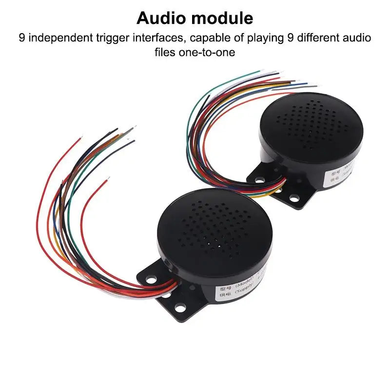 9-Channel Voice Trigger MP3 Player – Car Alarm & Sound Module Trigger MP3 Player Module Babs