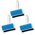 Double-Sided Glass Cleaning Brush & Bathroom Squeegee Bathroom Cleaning Brush Babs 3Pcs