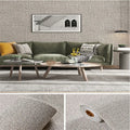 3D Self-Adhesive XPE Wall Panel – Waterproof & Insulating Self-Adhesive Wallpaper Babs Flax gray white 1000cmx50cm