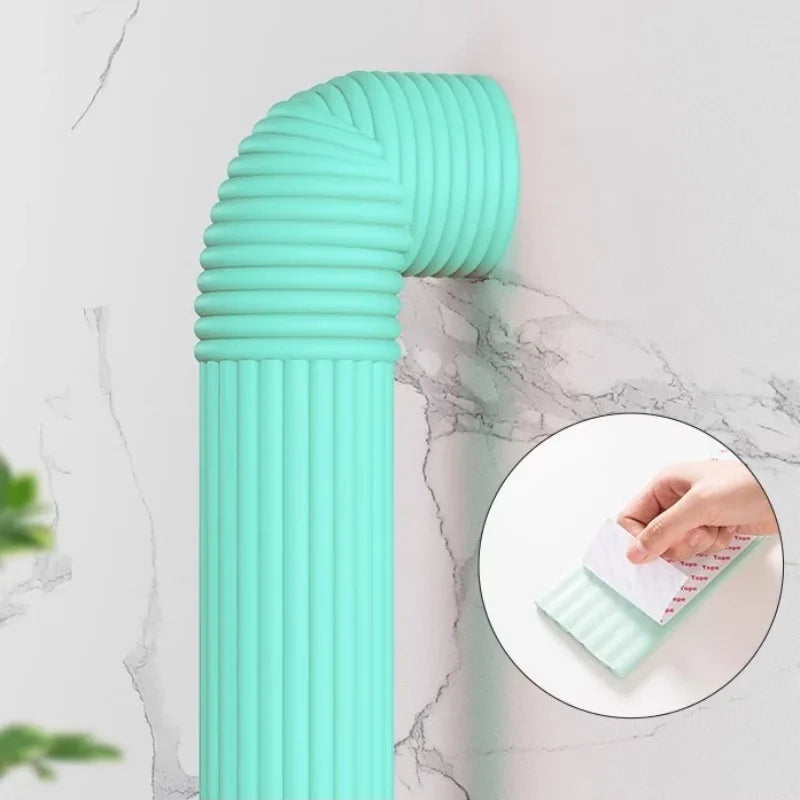 Self-Adhesive Foam Pipe Wrap – Insulation & Freeze Guard Foam Pipe Insulation Babs green 1PCS 2M