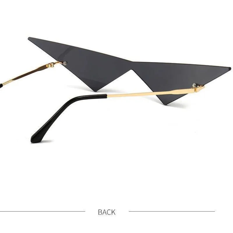 Triangle UV400 Sunglasses – Unisex Fashion Street Eyewear Fashion Sunglasses Babs
