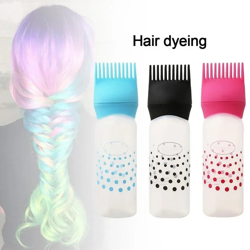 Refillable Hair Dye Applicator Brush Bottle – Salon Tool Hair Color Applicator Babs