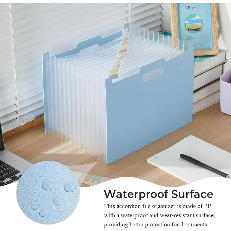 A4 Accordion File Bag – Expandable Multi-Layer Document Organizer Accordion File Organizer Babs