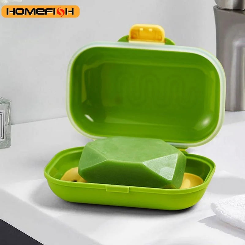Leak-Proof Travel Soap Holder & Shampoo Bar Container Travel Soap Holder Babs