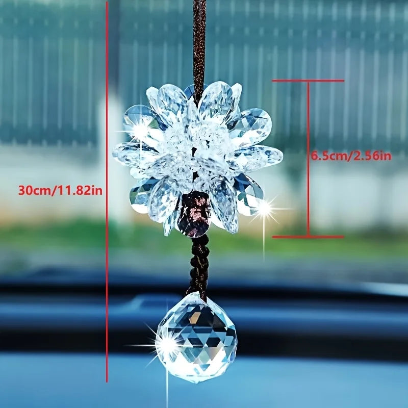 Crystal Ball Car & Home Décor Pendant | Premium Crystal Crystal Décor Pendant Babs