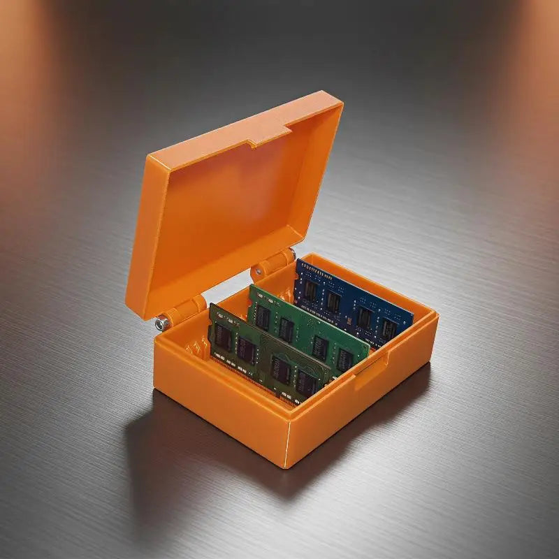 3D Printed Document & Card Organizer Storage Box | PET Document Storage Box Babs