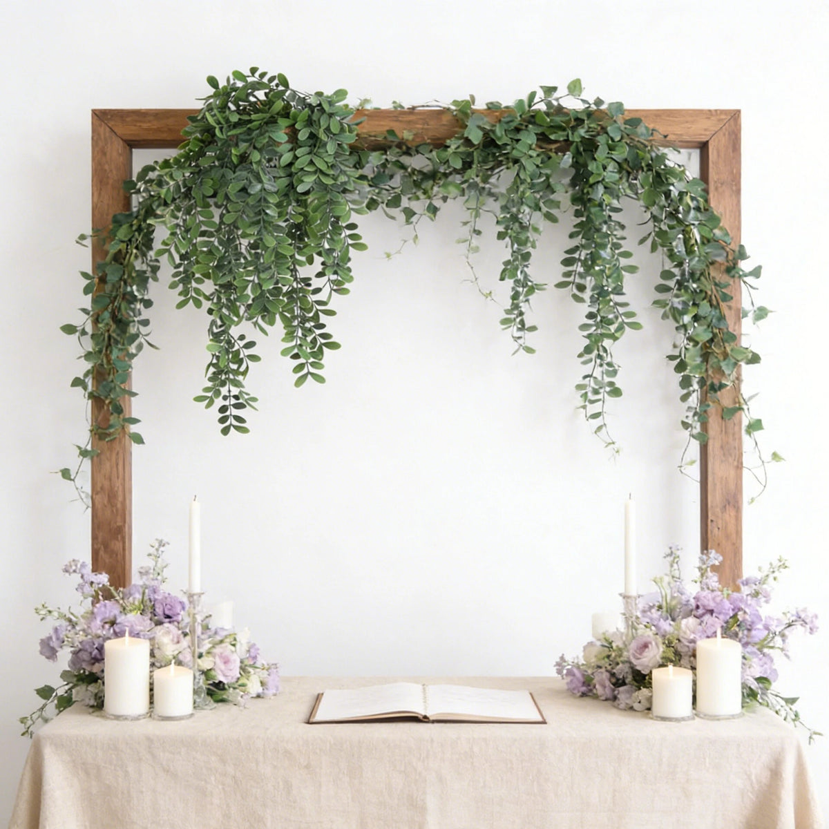 4PC Artificial Ivy Vine Decor – Wedding, Party & Home Artificial Ivy Vine Babs