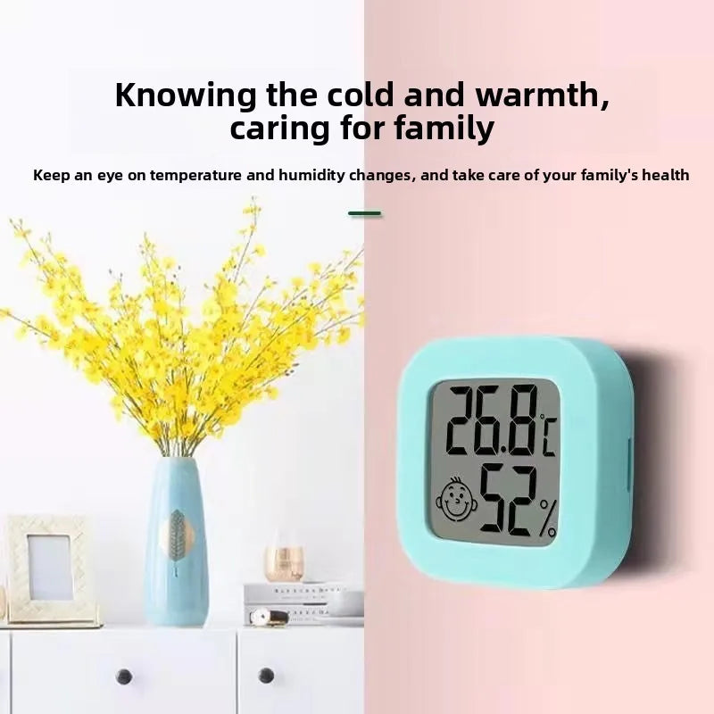 4-Pack Indoor Thermometer Hygrometer – LCD Wall Mounted Thermometer Hygrometer Babs