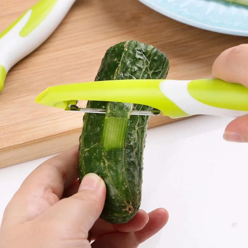 Stainless Steel Vegetable Peeler Zester & Grater – Sharp Slicer Vegetable Peeler Zester Babs