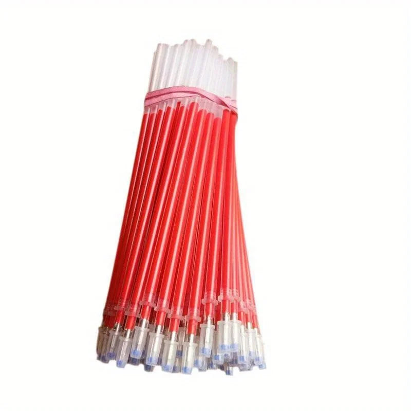 20PCS Gel Pen Refills 0.38mm Needle Tip – Black, Blue, Red Gel Pen Refills Babs Red
