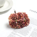 11cm Silk Artificial Daisy Rose Flower – Wedding & Home Decor Artificial Silk Flowers Babs Brown 1Pcs