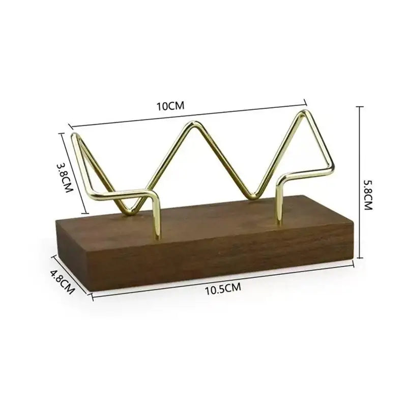 Wooden Business Card Holder – Desk Organizer Display Stand Business Card Holder Babs A1