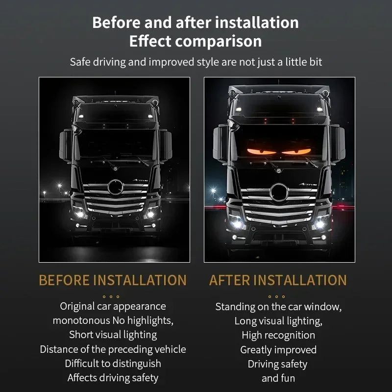 RGB LED Scrolling Display Panel for Car & Truck Windshield LED Display Panel Babs