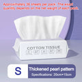 Disposable Facial Towels – Soft 100% Cotton, Additive-Free Disposable Facial Towels Babs 65g (50pcs)