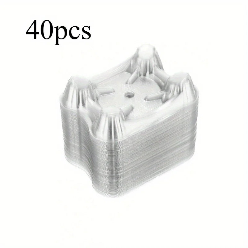 40pcs PVC Melon Pads – Fruit & Vegetable Anti-Rot Holders Fruit Protection Mats Babs 40pcs