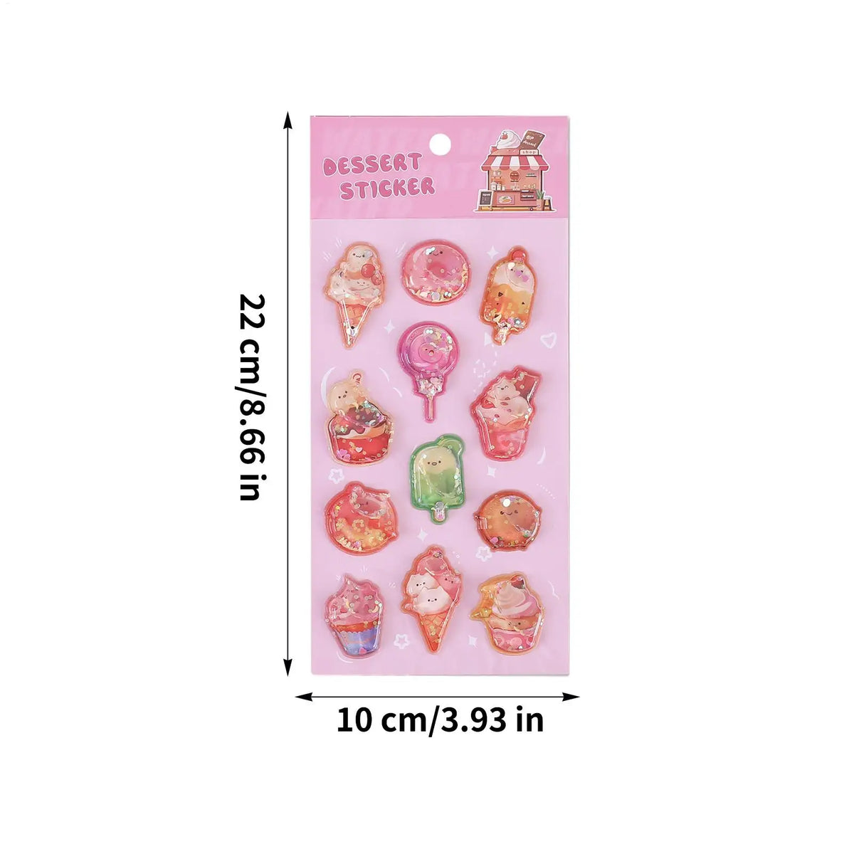 3D Embossed Cartoon Stickers for Kids, Teens & Laptops Decorative Stickers Babs