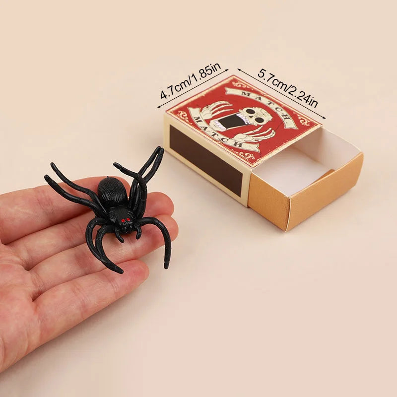 Spider Prank Surprise Box – Fake Spider Toy 5/10 Pcs Prank Gag Toy Babs
