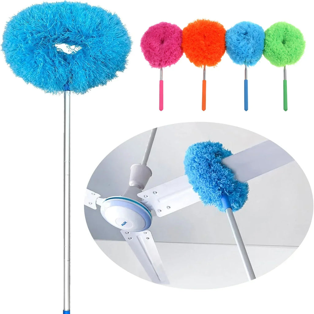 Extendable Microfiber Feather Duster – Washable & Reusable Extendable Feather Duster Babs