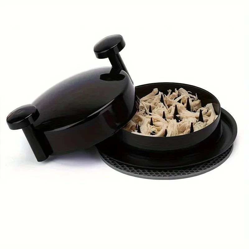 Chicken Shredder with Transparent Cover & Non-Slip Blade Meat Shredder Tool Babs