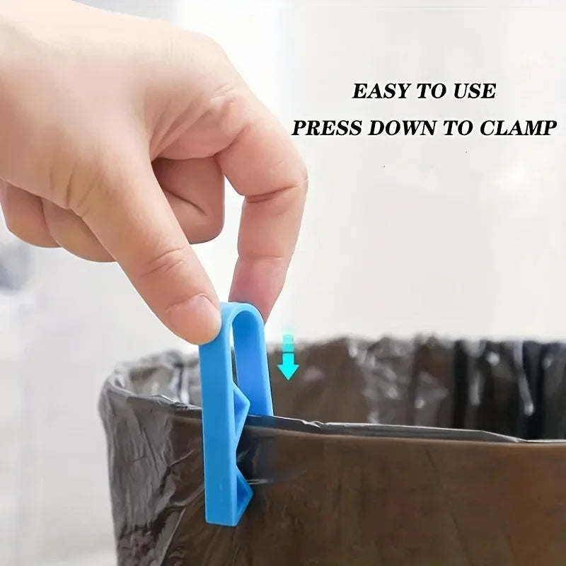 Non-Slip Trash Bag Holder Clips for Any Trash Can (10/20 Pcs) Trash Bag Clips Babs