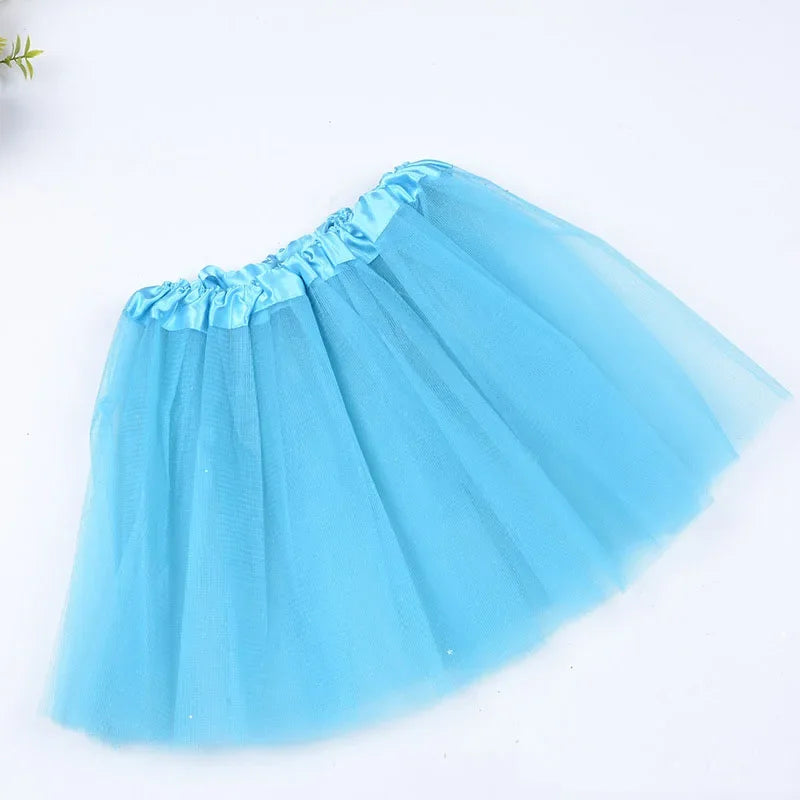 Girls Pink Tutu Skirt | Princess Party & Birthday Ball Gown Girls Tutu Skirt Babs