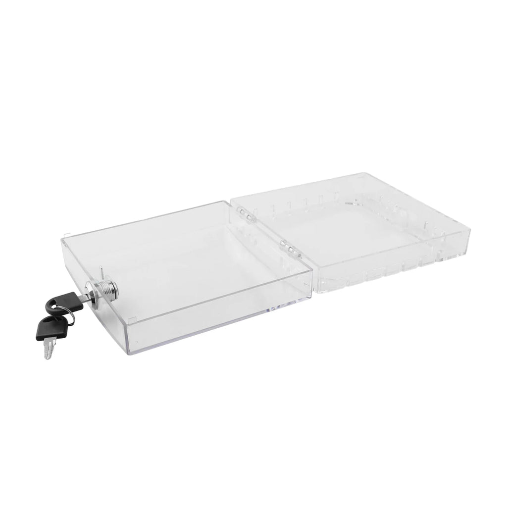 Lockable Clear Thermostat Cover Guard Box – Home & Office Thermostat Lock Box Babs