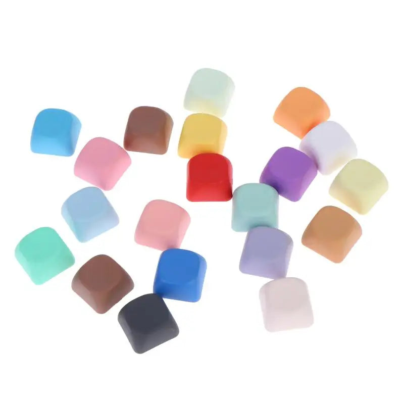PBT MOA Profile Blank Keycaps 1U – 10/20pcs for Mechanical Keyboard Mechanical Keyboard Keycaps Babs 10pcs Radom color