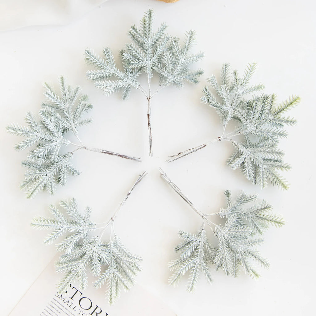 6PCS Artificial Cactus Leaves for DIY Wreaths & Home Decor Artificial Decor Plants Babs