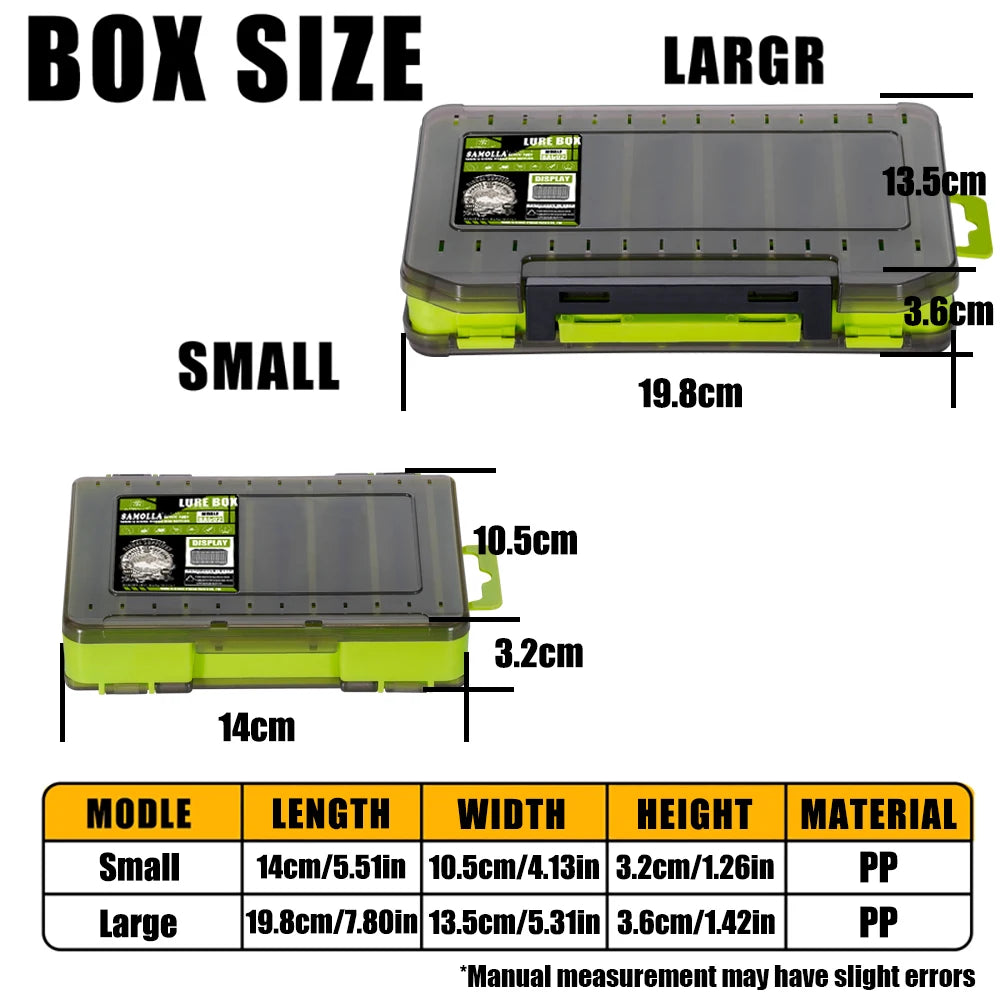Double-Sided Fishing Tackle Box – Lure & Hook Organizer Fishing Tackle Box Babs