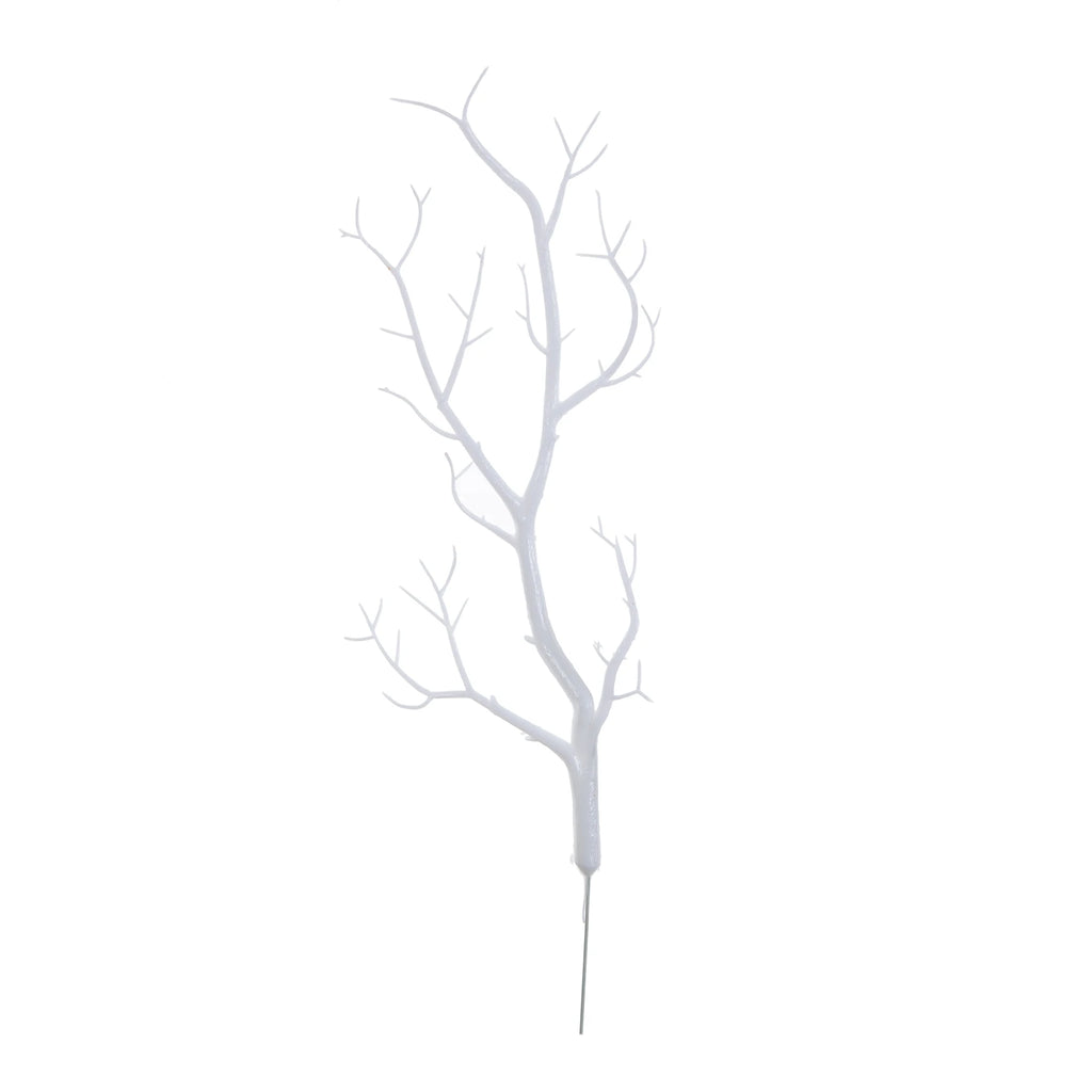 Artificial Tree Branches for Vase, Wedding & Home Decor – 5/10 Pcs Artificial Plant Branches Babs Milky White 5 pcs
