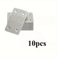 Four-Hole Corner Brackets & Flat Plate Codes with Screws Corner Bracket Hardware Babs 10pcs